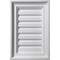 Ekena Millwork Vertical Urethane Gable Vent Louver, Functional, 12"W x 25"H GVVE12X25F - alternate 1